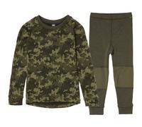 HELLY HANSEN K Hh Graphic Lifa Merino Set - Bambino - Verde - Taglia 4 anni- modello 2023