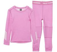 Helly Hansen K Lifa Merino, completo, junior, rosa 128 Meta Pink