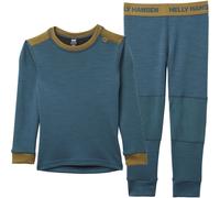 Helly Hansen K Lifa Merino, set, junior, verde scuro 104