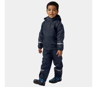 Helly Hansen Kids' Bergen Fleece-lined Rain Set 2.0 - Blue - 116
