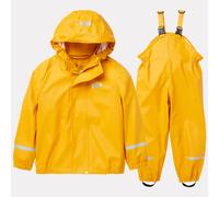 Helly Hansen Kids' Bergen Pu Rain Set 2.0 - Yellow/Green - 122