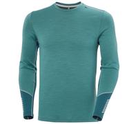 Helly Hansen Lifa Merino Maglia girocollo di peso medio, uomo, verde S(48) Opal Green