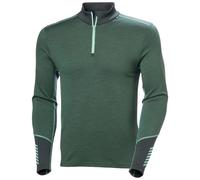 Helly Hansen Lifa Merino Midweight 1/2 Zip, completo, uomo, verde scuro XL(54) Jungle Green