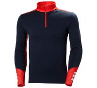 Helly Hansen Lifa Merino Midweight 1/2 Zip, uomo, blu scuro XXL(56) Navy