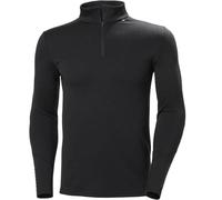 Maglia intima Helly Hansen Lifa Merino Midweight Half Zip nera - S
