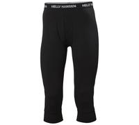 Helly Hansen Lifa Merino Midweight 3/4 Pant, uomo, nero L(52) Black