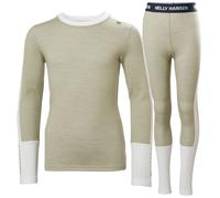 Helly Hansen Lifa Merino Midweight, completo, junior, beige 140 Light Lav