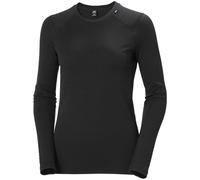 Helly Hansen Lifa Merino Midweight Crew, donna, nero 34(XS) Black