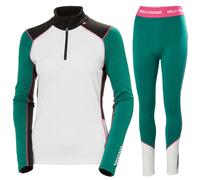 Helly Hansen Lifa Merino Midweight H/Z, set, donna, verde