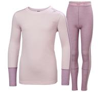Helly Hansen Lifa Merino Midweight Long Sleeve Base Layer Set Rosa 11 Years Bambini
