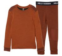 Helly Hansen Lifa Merino, set, bambini, marrone 92 Ginger Biscuit