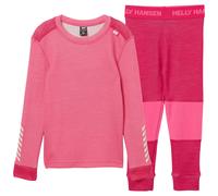 Helly Hansen Lifa Merino, set, bambini, rosa 92 Hot Pink