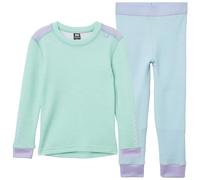Helly-Hansen Lifa Merino Set - Set intimo termico per bambini, unisex, caldo e traspirante, per avventure all'aria aperta, 416 Laguna, 2