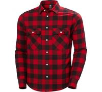 Helly Hansen Lokka Flannel LS Shirt, camicia, uomo, rosso/nero XL(54) Red Buffalo Check