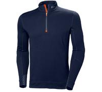 Helly Hansen Longsleeve 75107 Hh Lifa Merino Half Zip 590 Navy M