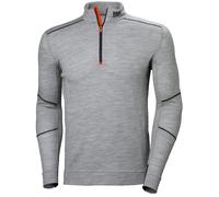 Helly Hansen Longsleeve 75107 Hh Lifa Merino Half Zip 930 Grigio Melange XS