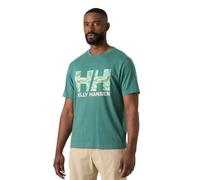 Helly Hansen Mens Core Graphic T 2.0, Verde, S