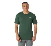 T-shirt Helly Hansen Nord Graphic manica corta verde cromo - M