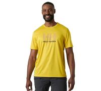 Helly Hansen HH Tech Graphic T-Shirt 2.0, uomo, giallo XL(54) Gold Rush