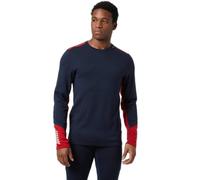Helly Hansen Lifa Merino Midweight Crew Long Sleeve Base Layer Blu S Uomo