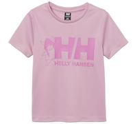 Helly Hansen Maglietta K HH Tech Graphic Bambini Unisex, Rosa Lavanda, 122
