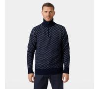 Helly Hansen Men's Arctic Ocean Icelander Wool Knit Half-zip Sweater - Blue - XL