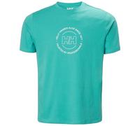 Helly Hansen Mens Core Graphic T 2.0, Verde Menta Scuro, S