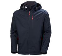 Helly Hansen Men's Crew Hooded Jacket 2.0, Navy, S