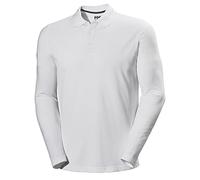 Polo Helly Hansen Crewline manica lunga bianco - M