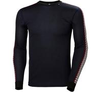 Helly Hansen Men's HH LIFA Stripe Long-Sleeve Crew Navy M Indumento