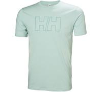 T-shirt Helly Hansen Tech Logo manica corta azzurro pastello - XL