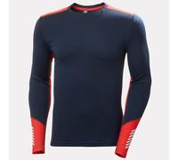 Helly Hansen Men's Lifa® Merino Midweight Crew Base Layer - Blue - 2XL