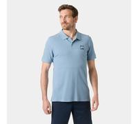 Helly Hansen Men's Messina Graphic Fitted Polo - Blue - L