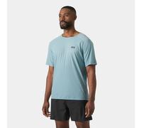 Helly Hansen Men's Trail Short Sleeve T-shirt - Blue - 2XL