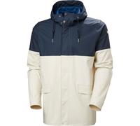 Helly Hansen Moss Block, impermeabile, uomo, bianco/blu scuro XL(54) Cream