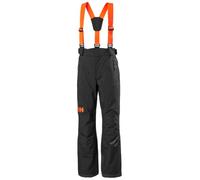 Helly-Hansen No Limits 2.0 Pant - Pantaloni da sci unisex per bambini, impermeabili, isolati, traspiranti, da neve, 991 nero, 12