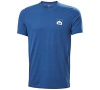 Helly Hansen Nord Graphic HH Maglietta, 606 Fiordo Profondo, S, Uomo