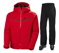 Helly Hansen Panorama 2.0/Legendary completo sci, uomo, rosso/nero