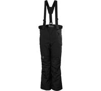 Helly-Hansen - Pantalone da sci impermeabile con bretelle rimovibili in Primaloft® - Jr No Limits 2.0 Pant Black - Taglia Bambino 10a - Nero