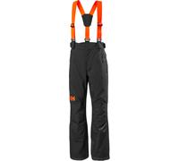 Helly-Hansen - Pantaloni da sci impermeabili e isolanti in Primaloft® Black Eco - Jr No Limits 2.0 Pant Black in Pelle - Taglia Bambino 14a - Nero