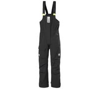 Helly-Hansen Pier 4.0 - Salopette da donna, impermeabile, traspirante, tuta di sicurezza per sport all'aria aperta, protezione durevole, 980 Ebano, X-Small