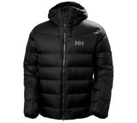 Helly-Hansen Piumino da uomo Glacier - Piumino idrofobo alleato 800FP, isolamento PrimaLoft, cerniera YKK, cappuccio regolabile, 990 Nero, XX-Large