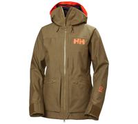 Helly Hansen Powderqueen 3.0, giacca da sci, donna, marrone 36(S) Sepia