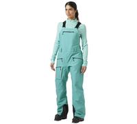 HELLY HANSEN Powderqueen Bib 2.0 W - pantaloni da sci - donna Green M