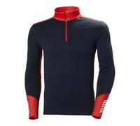 Helly-Hansen - Primo strato termico da uomo in lana merino - Lifa Merino Midweight 1/2 Zip Navy per Uomo - Taglia XL - Blu navy