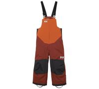 Helly Hansen Rider 2 imbottito Salopette da sci, pantaloni da sci, junior, marrone 98 Iron Oxide