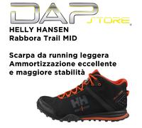 HELLY HANSEN - Scarpa da running leggera RABBORA TRAIL MID HT WW - numeri vari