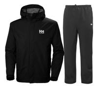 Helly Hansen Seven J, set da pioggia, uomo, nero