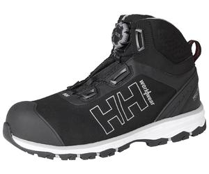 Helly Hansen Sicurezzaitscarpe Chelsea Evolution Boa Wide Mid Nero/Grigio EUR 35