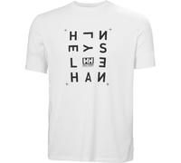 T-shirt Helly Hansen Skog Graphic manica corta bianco gesso - S